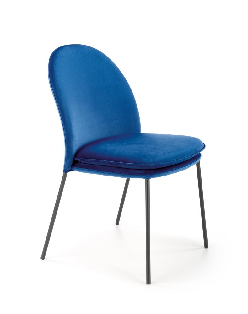 Jedálenská stolička K443 Halmar Modrá