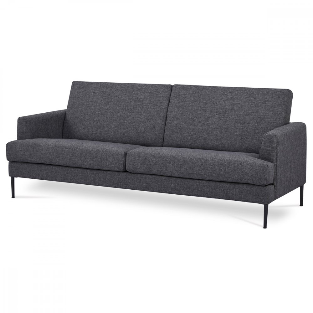 Trojmístná pohovka PRIMA Autronic Černá