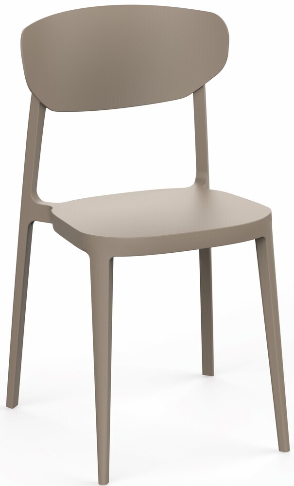 E-shop Jídelní židle MARE Šedohnědá taupe,Jídelní židle MARE Šedohnědá taupe