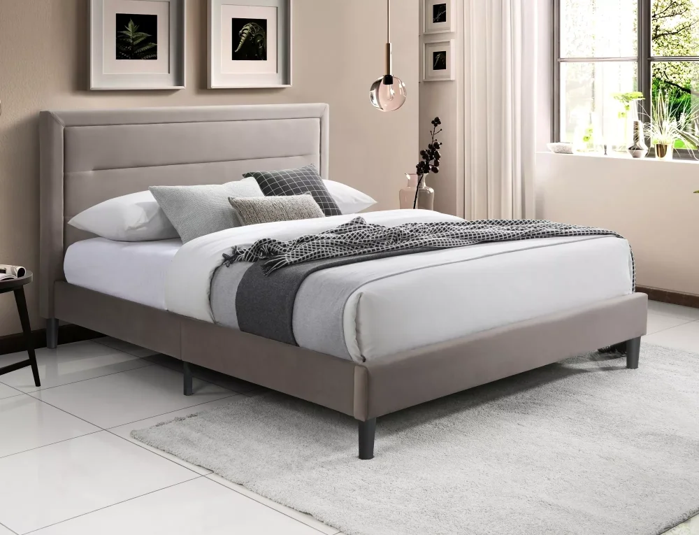 Łóżko Malaga Velvet MALAGAV160CBEC