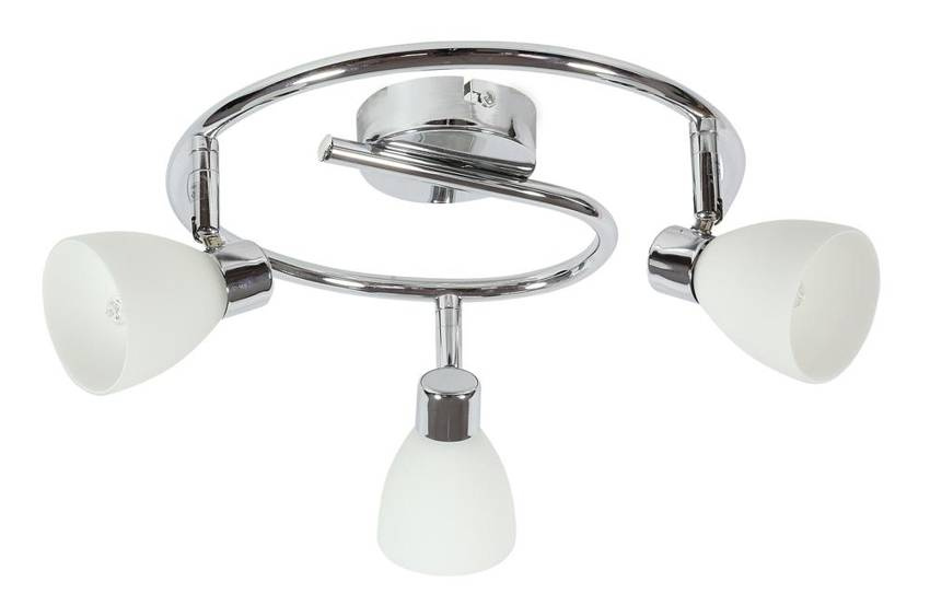 Stropná lampa 98-66633 špirálová E14 sivá