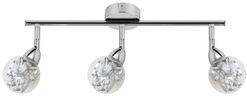 LED stropné svietidlo SMD Bolo chróm