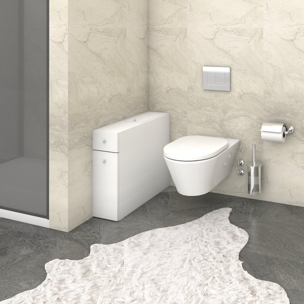 Koupelnová skříňka Smart - White (obrázek 5)