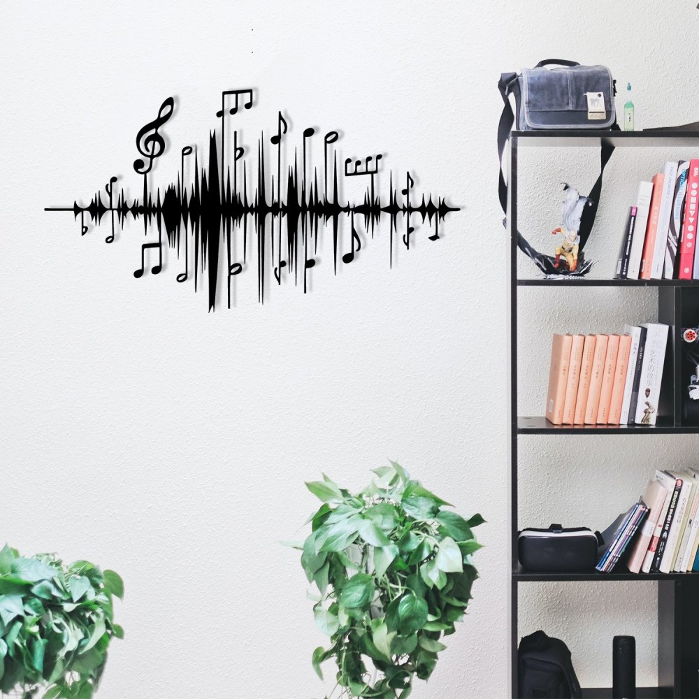 Dekoratívny kovový doplnok na stenu Lal