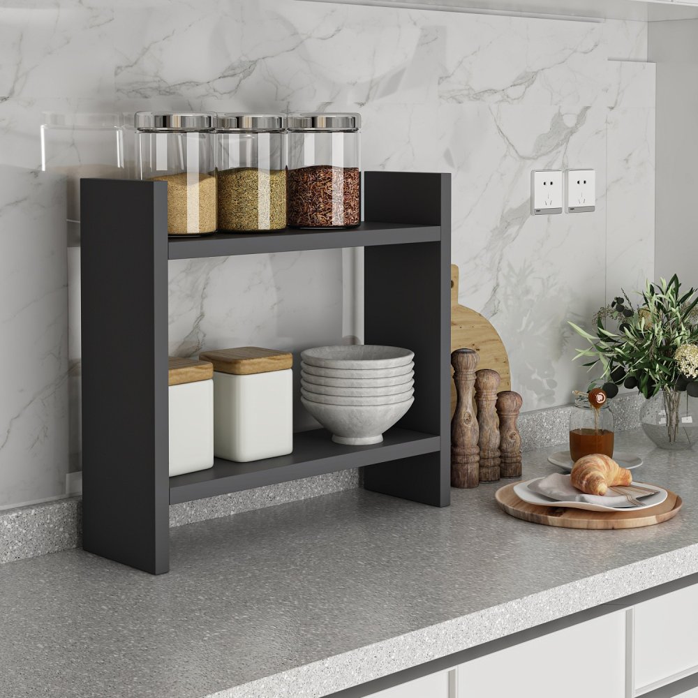 Kuchynská polica Denver - Anthracite