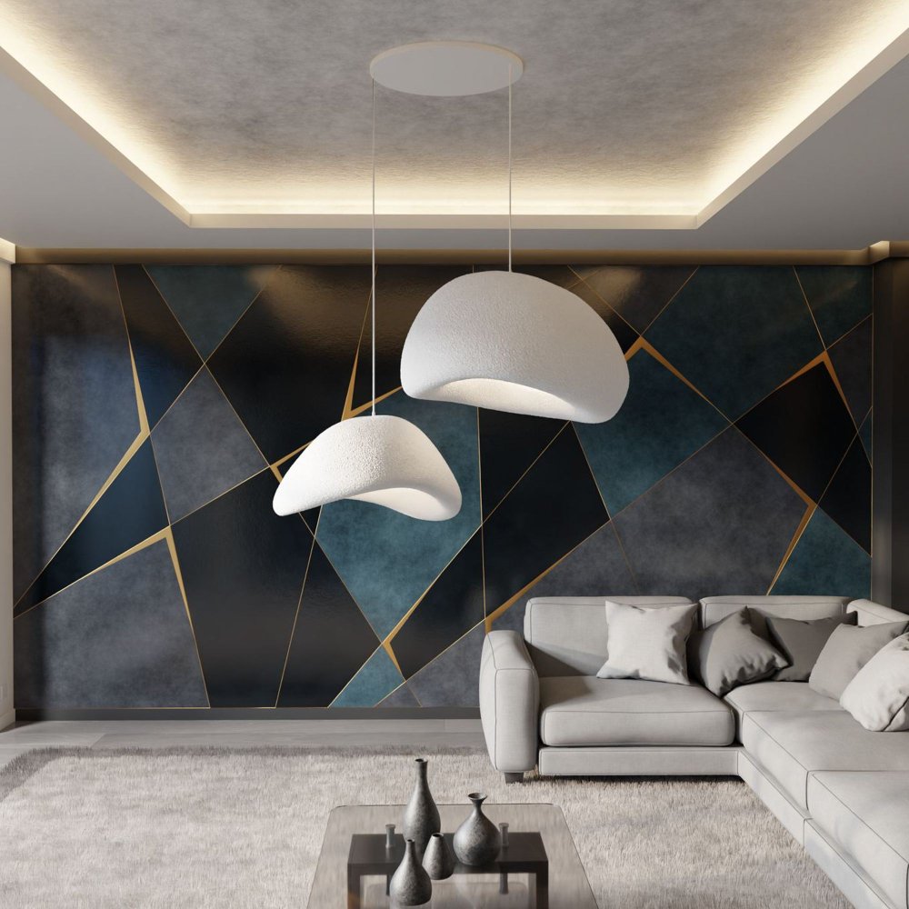 Lustr Wabi Sabi Plasterglows - White