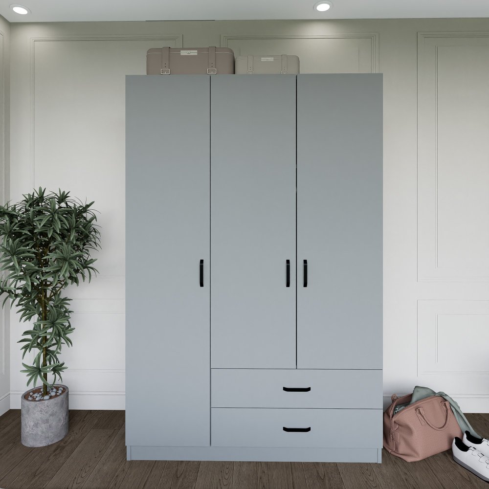Šatní skříň Yaman Luna 1600-037 - Grey (obrázek 9)