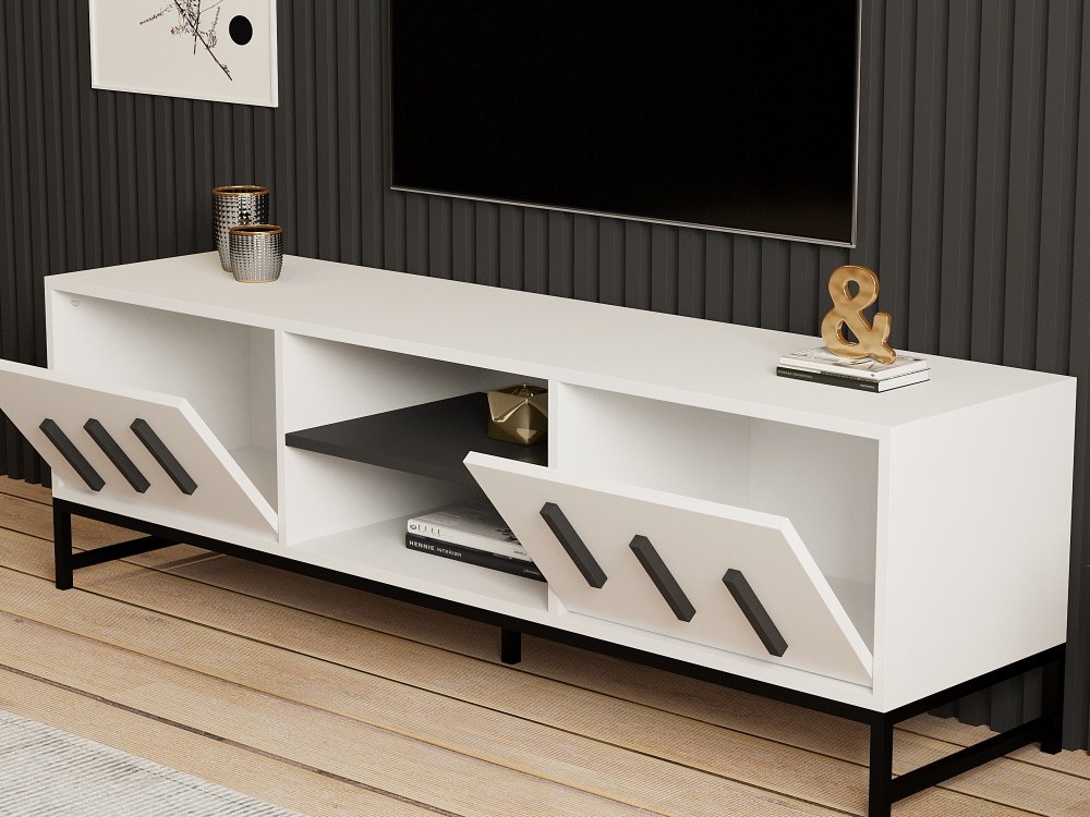 TV stolek Shape - White (obrázek 5)