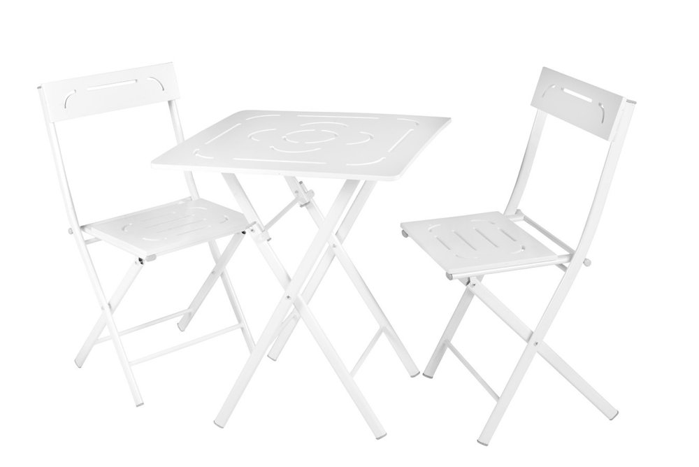Garden Table & Chairs Set (3 Pieces) Bistro Set 2 (obrázek 6)
