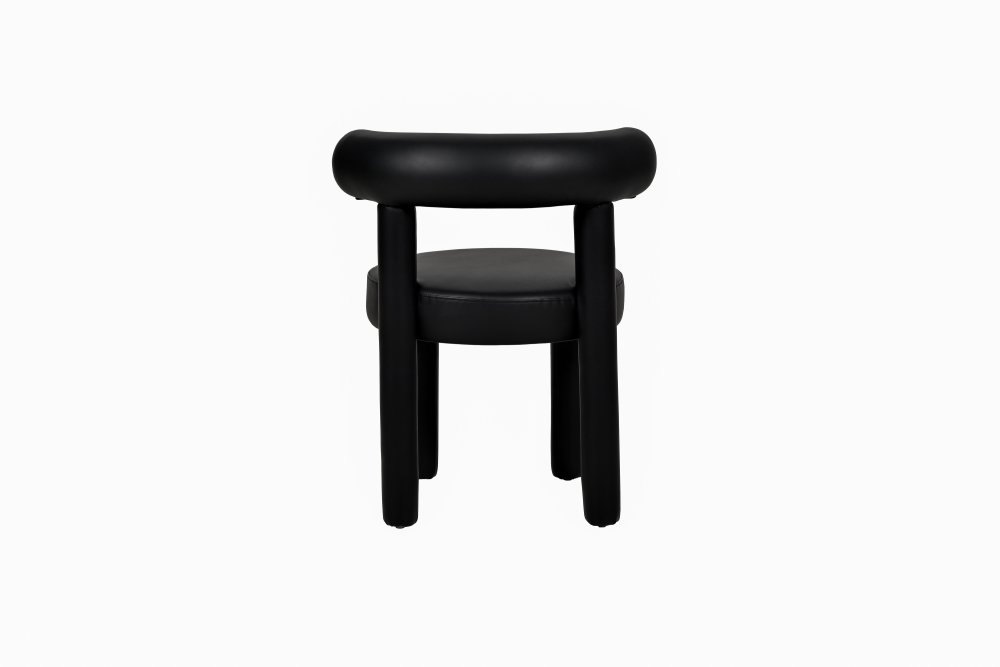 Leith LET77BLK-L Tapetovaná stolička