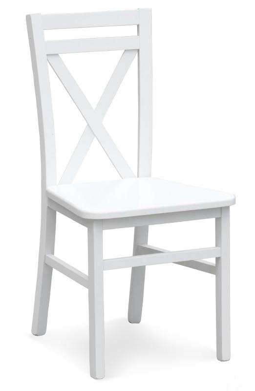 Dřevěná židle DARIUSZ 2 Halmar Bílá