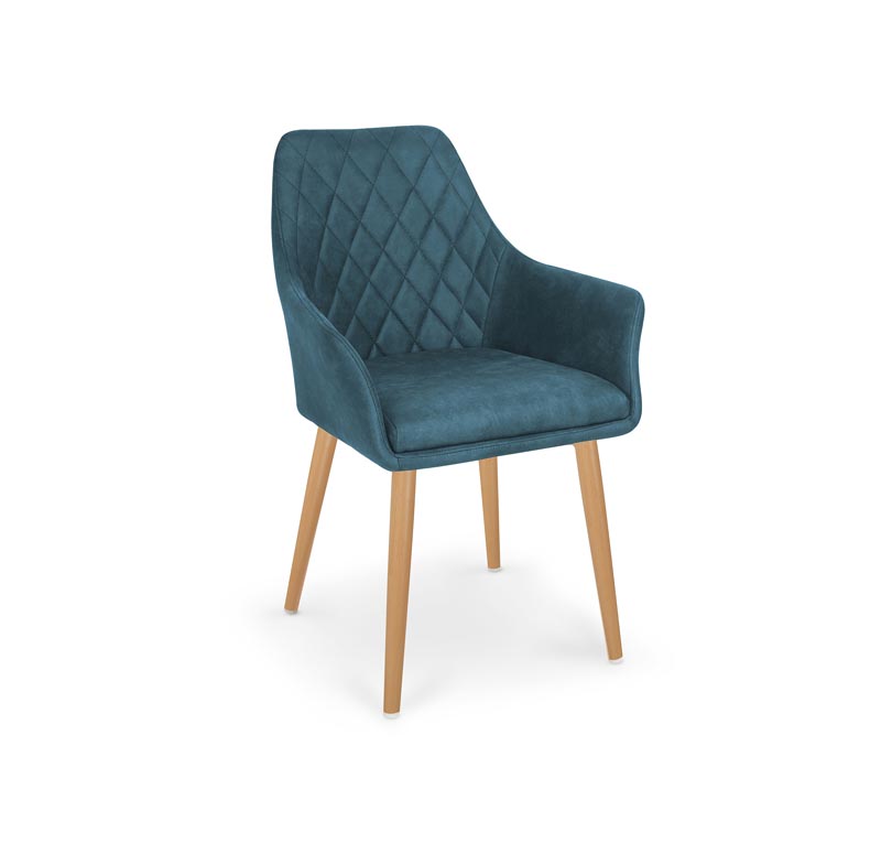 Jídelní židle K287 Halmar Modrá