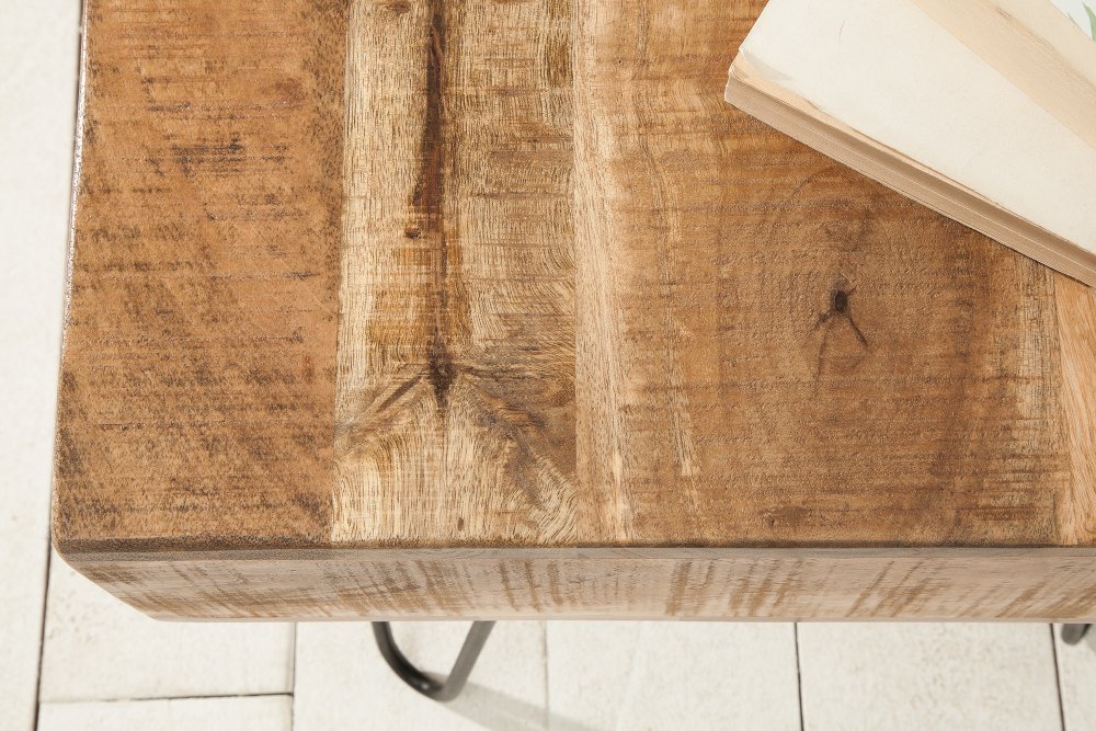 Odkládací stolek FILEMON Dekorhome Přírodní dřevo Obrázek