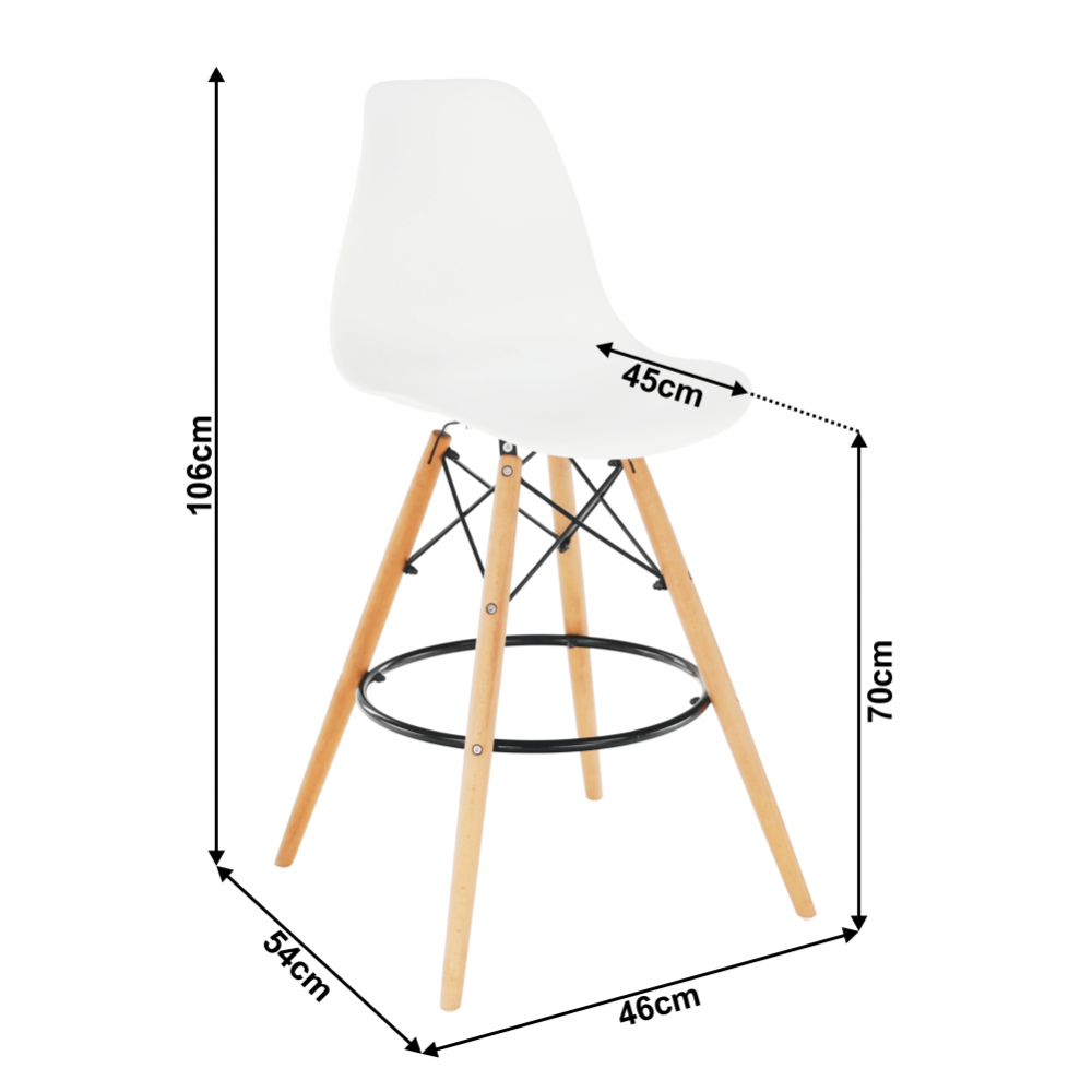 Barová židle CARBRY 2 NEW Tempo Kondela Obrázek