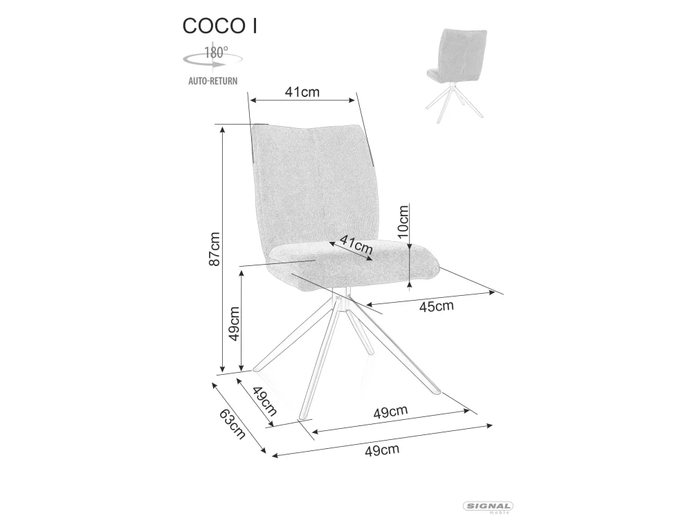 Židle Coco I Vardo (obrázek 6)