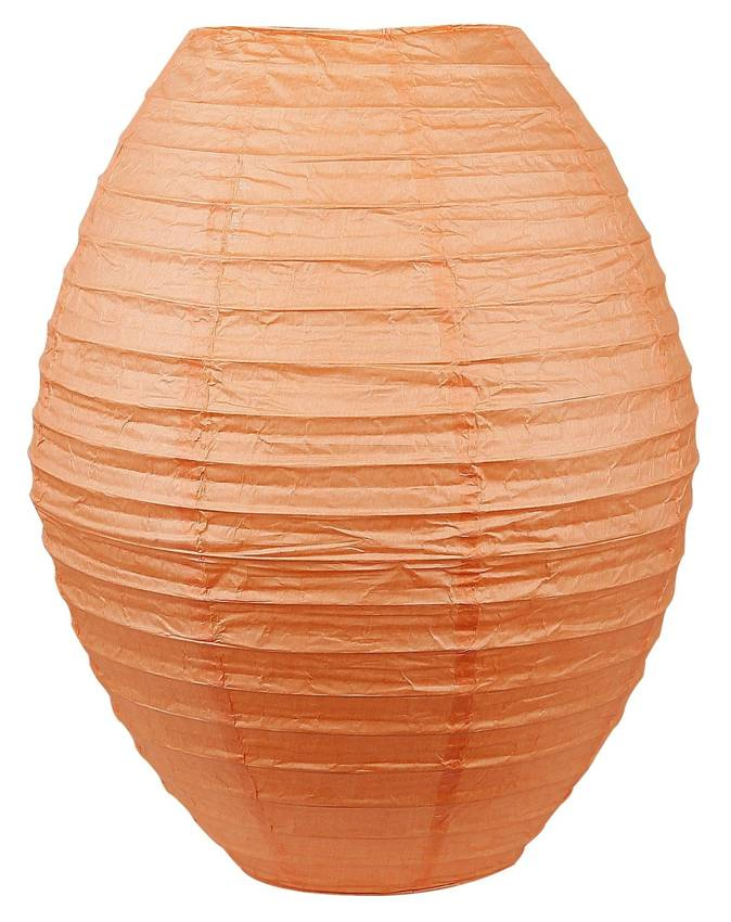Stropná lampa oranžová papierová3491400-18