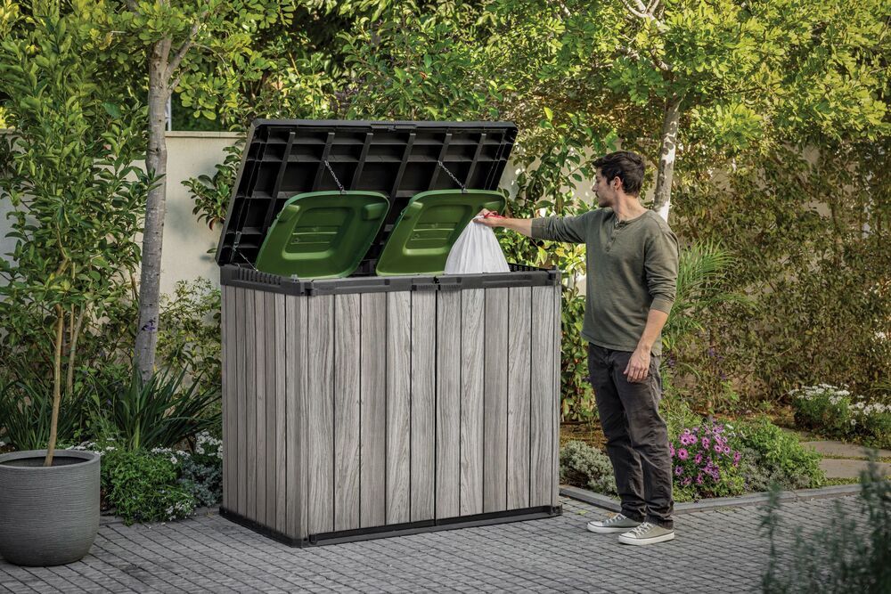 Záhradná skriňa DECO HORIZONTAL 1150 l Keter