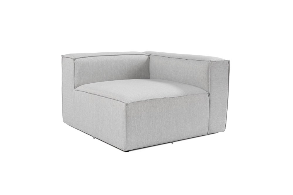 Kreslo / Jednomiestna pohovka Fora 1R - Light Grey