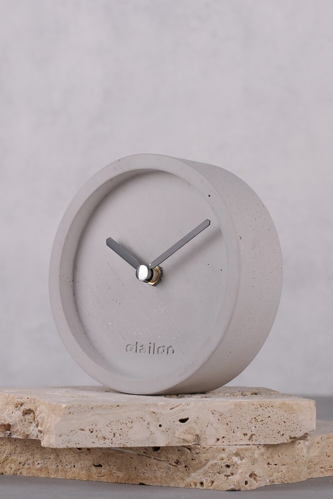 Dekoratívne hodiny Saat - Grey