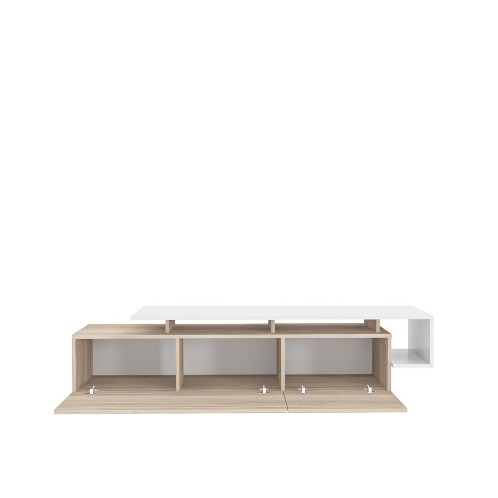 TV stolek Pia - Cordoba, White (obrázek 4)