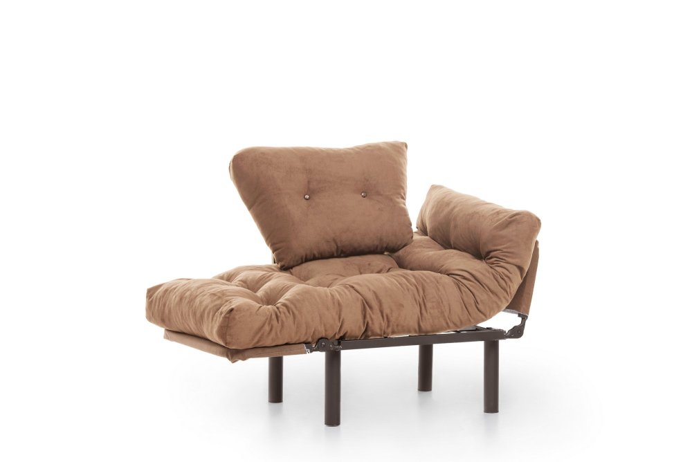 Křeslo ušák Nitta Single - Light Brown (obrázek 8)