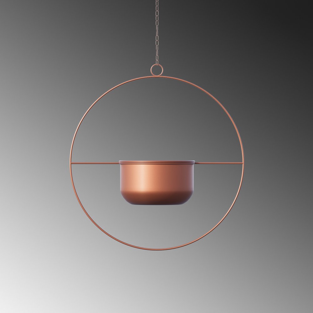 Dekorativní květináč Payanda - Copper (obrázek 4)