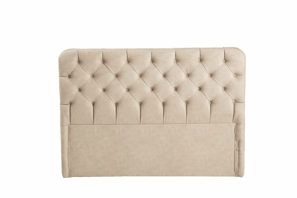 Rám dvoulůžkové postele s čelem Relax 180 x 200 - Beige (obrázek 3)