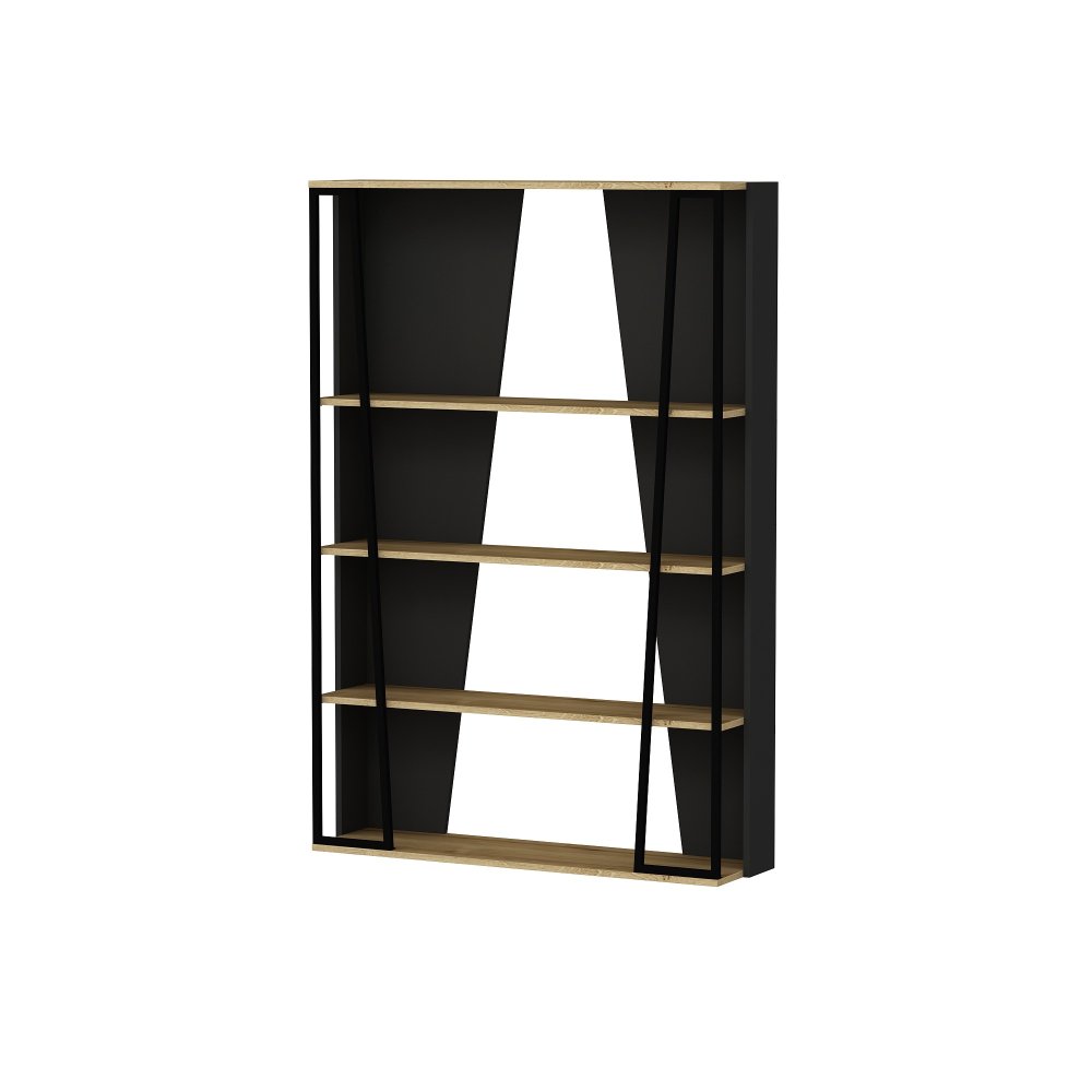 Knihovna Lissa Bookshelf - Black (obrázek 4)