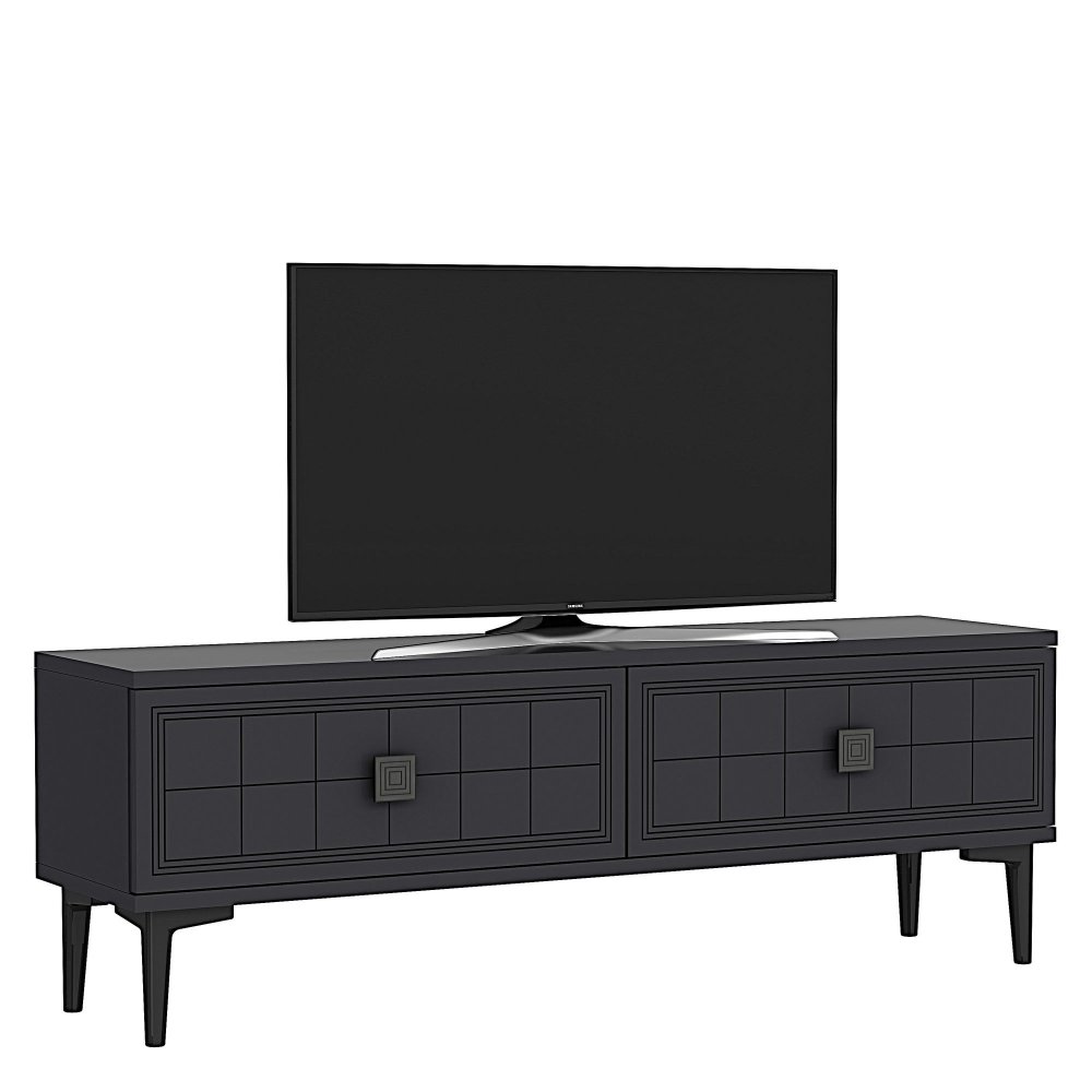 TV stolek Yuka 120 - Anthracite (obrázek 5)