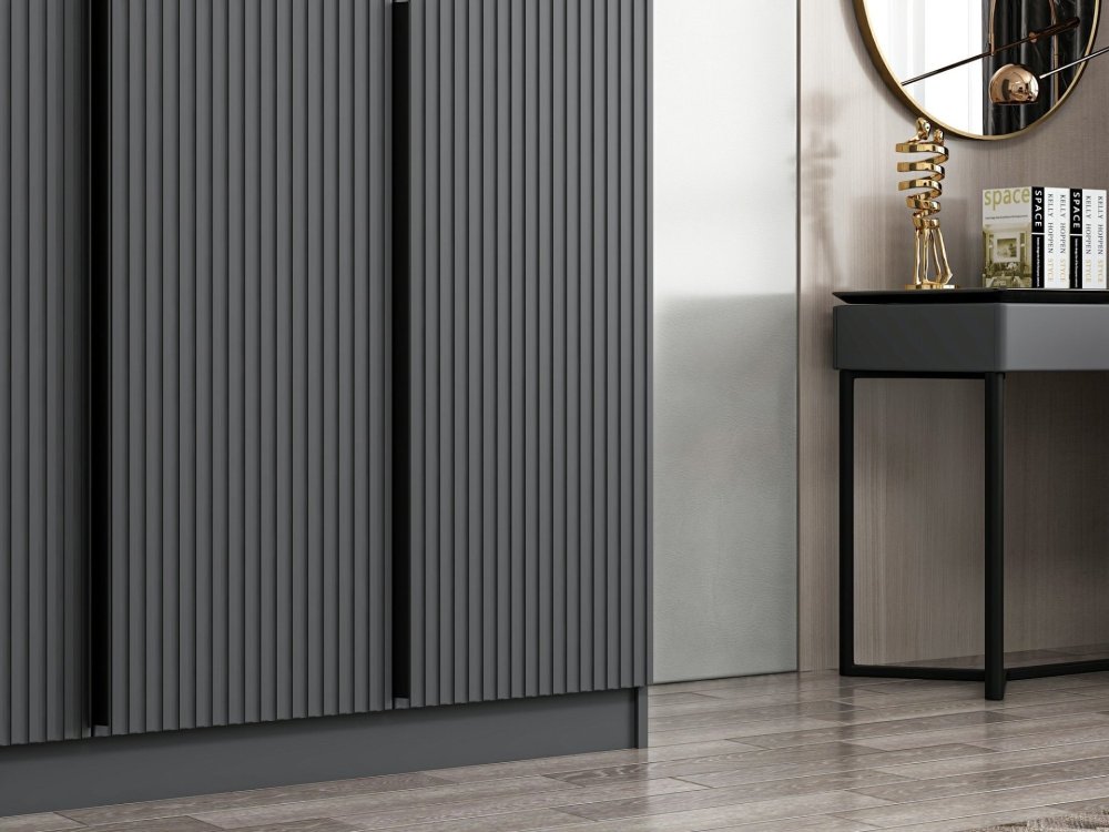 Šatní skříň Kale Anthracite - 2287 (obrázek 5)