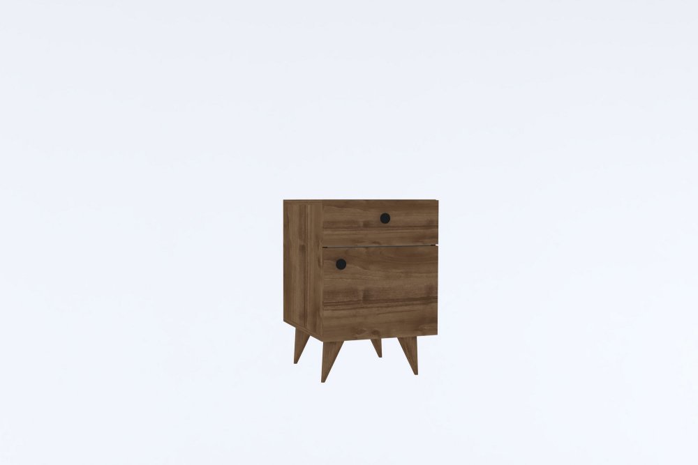 Noční stolek Pila - Walnut (obrázek 3)