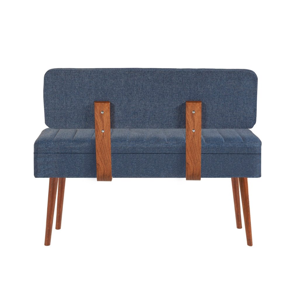 Bank Vina 1048 - 1 - Walnut, Dark Blue (obrázek 4)
