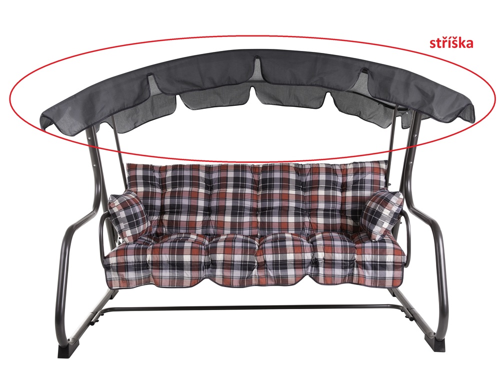 strieška k hojdačke RAVENNA Dajar