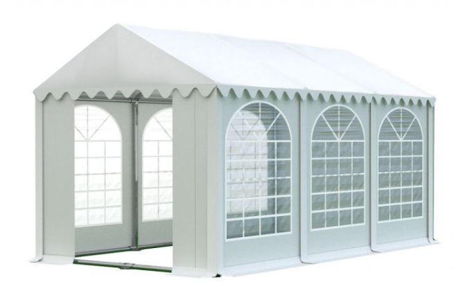 Zahradní párty stan 4x6 bílá PROFI