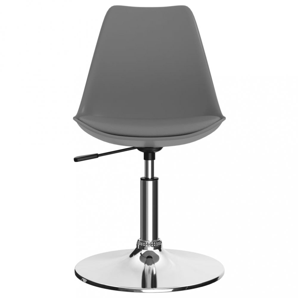 Otočné jídelní židle 2 ks umělá kůže / kov Dekorhome Žlutá Obrázek