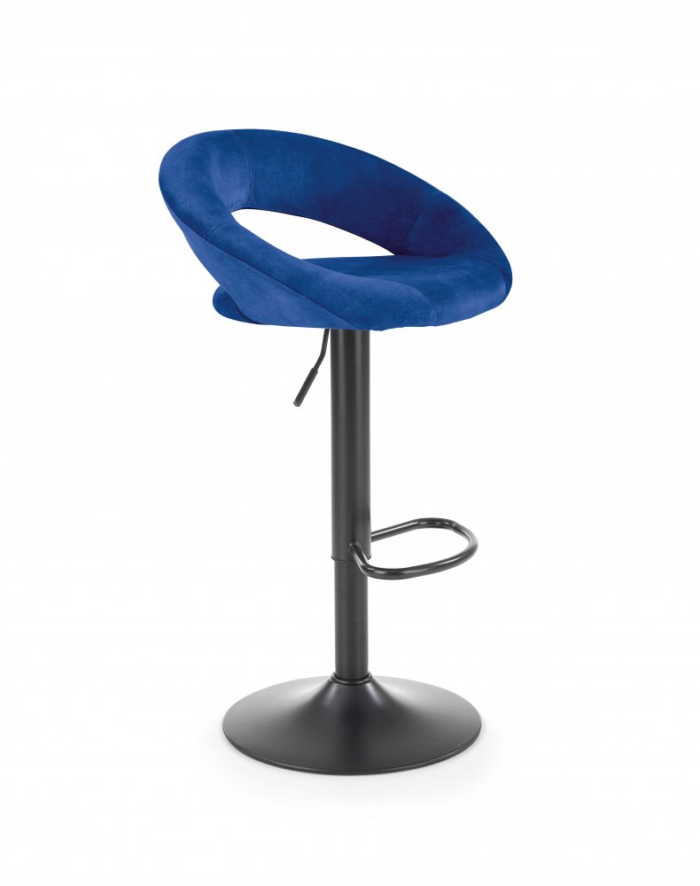 Levně Barová židle H102 Halmar Modrá