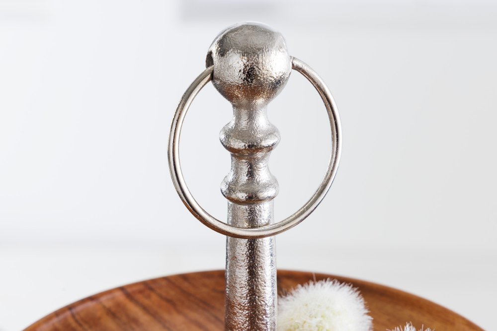 Etažér 3 patra PURIGA Dekorhome Obrázek