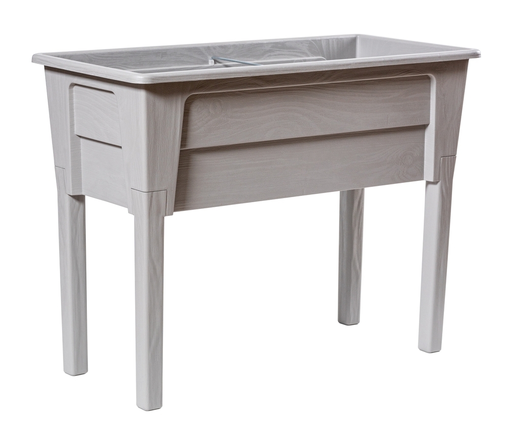 Vyvýšený květináč NIAGARA Rojaplast Světle šedá Obrázek