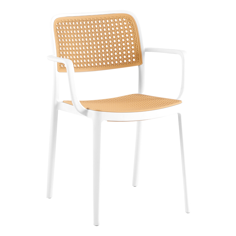 Stohovatelná židle RAVID TYP 2 Bílá