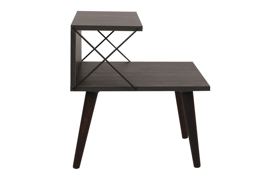 Noční stolek Cross - Dark Brown (obrázek 2)