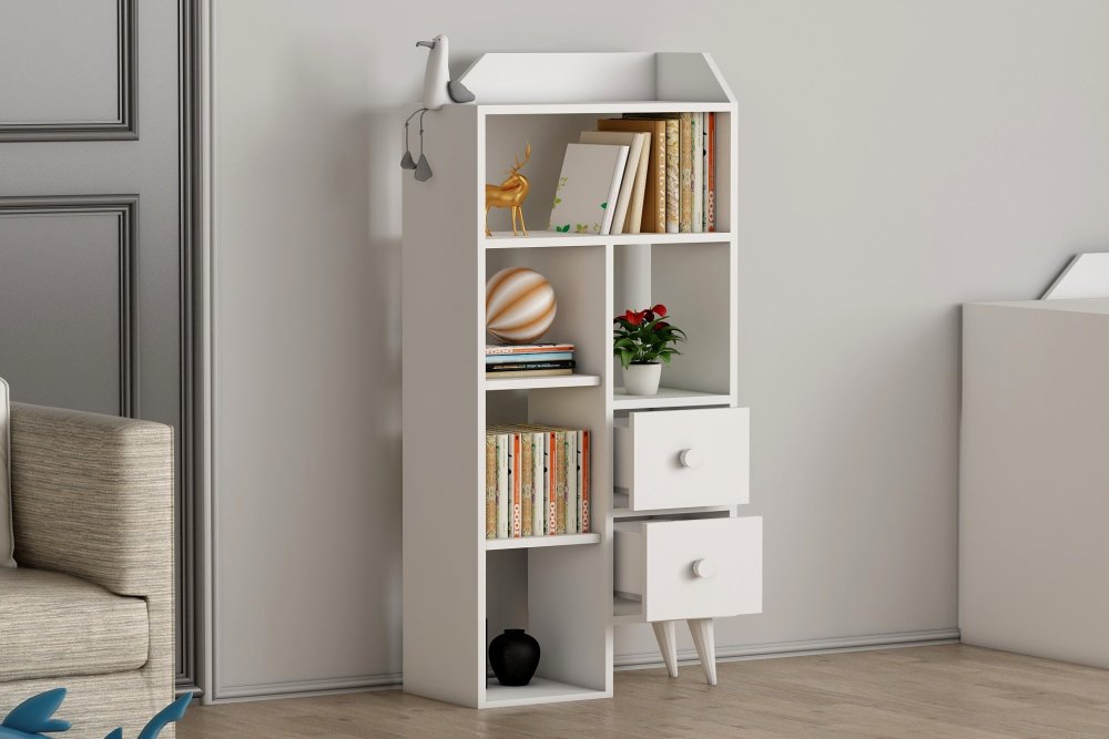 Knižnica Star - White