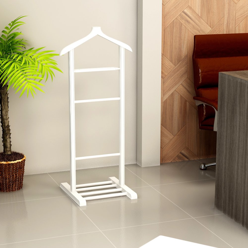 Valet Stand Beta Single - White