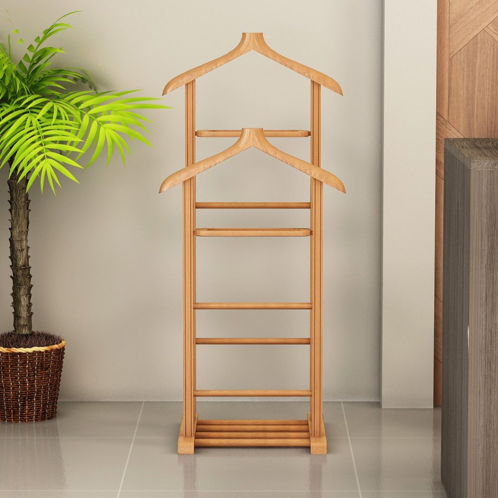 Valet Stand Beta Double - Natural (obrázek 4)