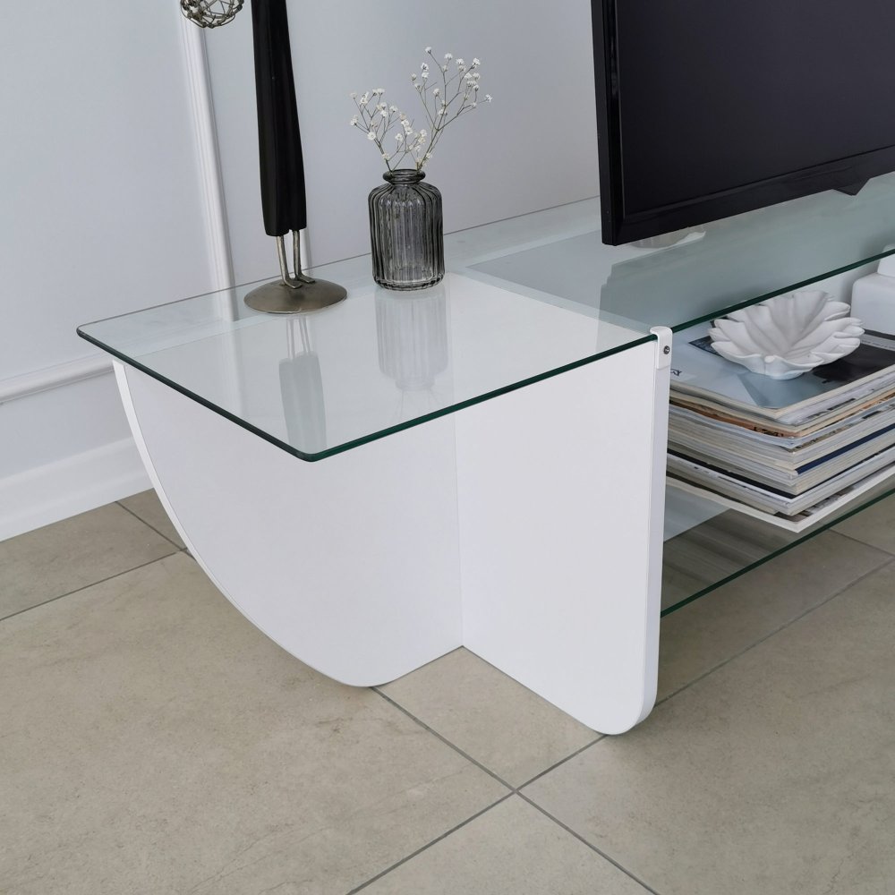 TV stolek Lily TV - White (obrázek 4)