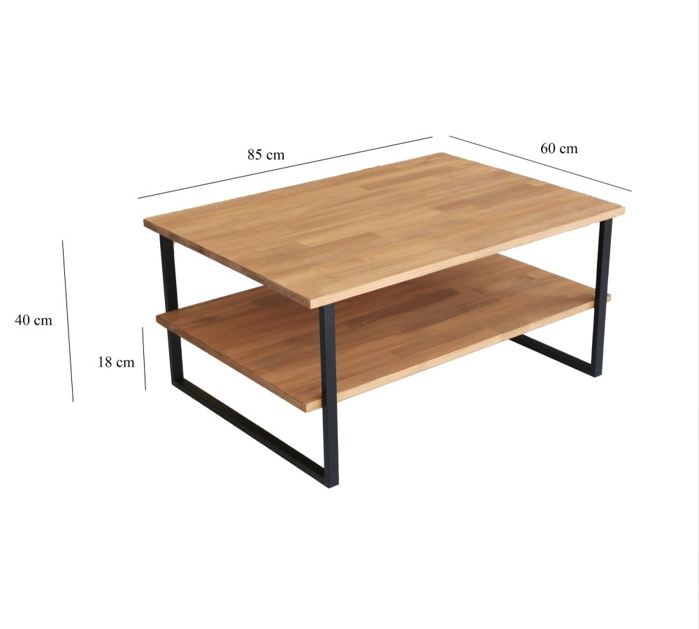 Konferenční stolek Neta - Oak (obrázek 3)