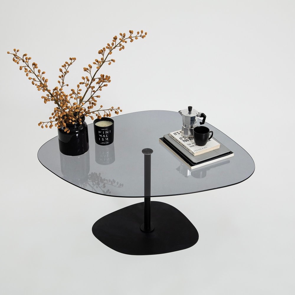 Konferenční stolek Soho - Dark Grey, Black (obrázek 5)