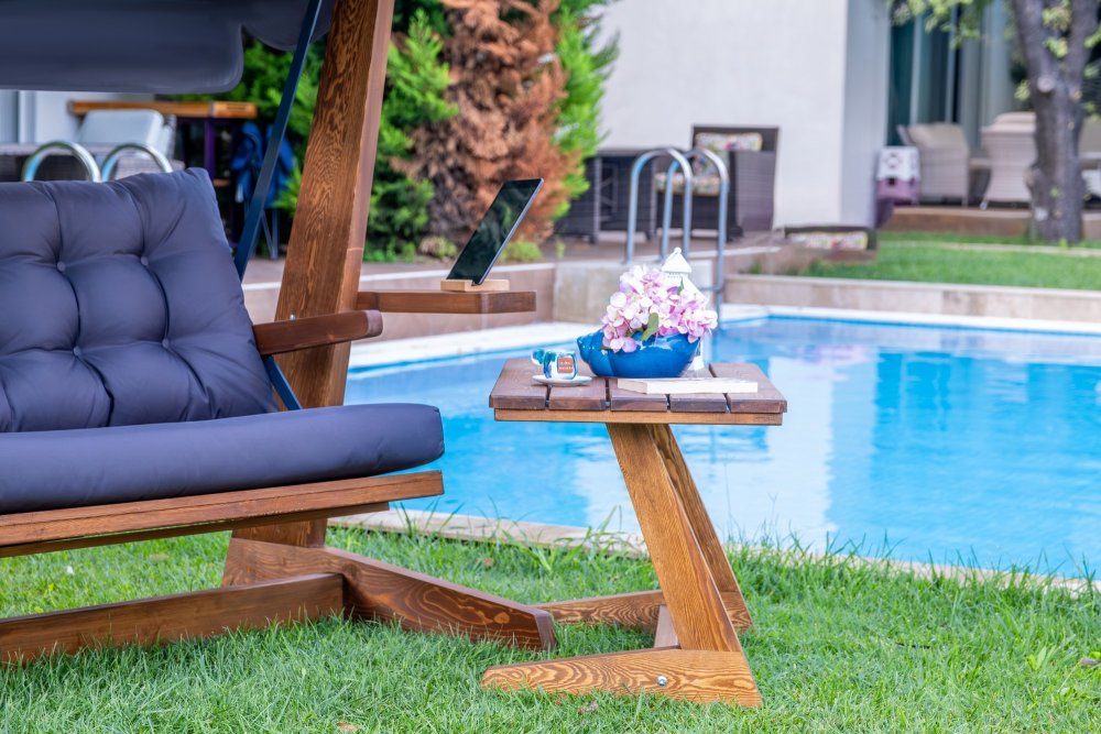 Garden Triple Swing Chair Viva 2400 - Anthracite (obrázek 11)