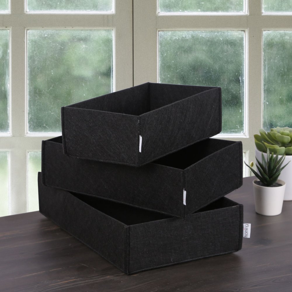 Felt Desk Organizer Set (3 Pieces) HMY - 6272