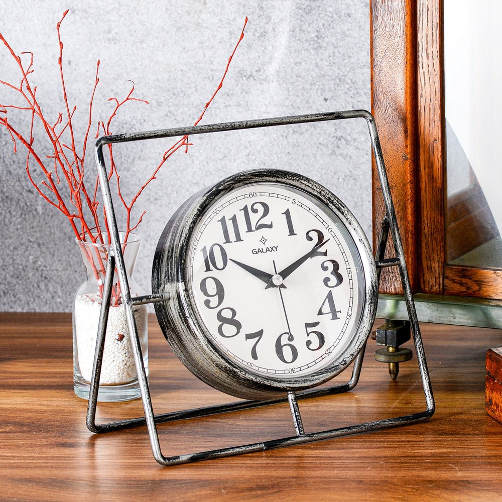 Dekoratívne hodiny Metallo - Grey