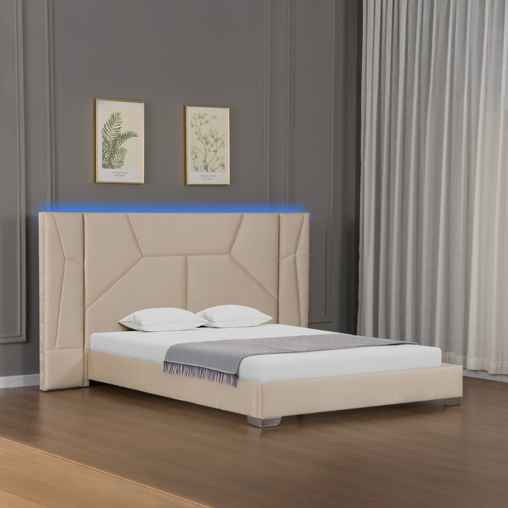 Posteľ ALTESA 160x200 s LED osvetlením Tempo Kondela